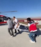 Van'da Ambulans Helikopter 64 Yasindaki Hasta Için Havalandi