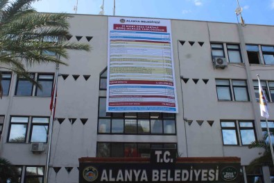 Alanya Belediyesi'nden 'Mali Tablo' Açiklamasi