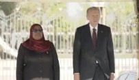 Cumhurbaşkanı Erdoğan, Tanzanyalı mevkidaşını törenle karşıladı Haberi