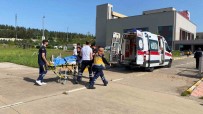 Diyarbakir'da Parmagi Kopan Genç Ambulans Helikopter Ile Hastaneye Sevk Edildi