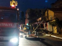 Maltepe'de Korkutan Is Yeri Yangini Açiklamasi Restoran Alev Alev Yandi