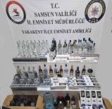 Samsun'da Kaçak Içki Ve Sigara Ele Geçirildi Haberi