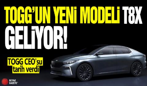 Togg'un yeni modeli T8X için start verildi! TOGG CEO'su tarih verdi!