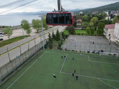 Antalya'daki Teleferik Kazasinin Ardindan Trabzon'da Teleferik Tatbikati Yapildi