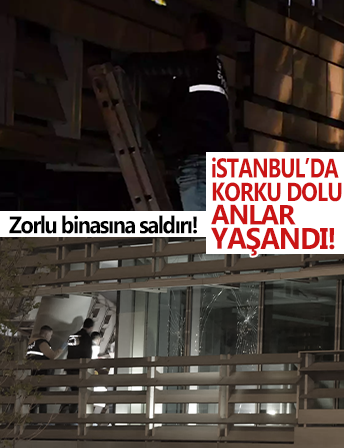 İstanbul'da korku dolu anlar! Zorlu Holding binasına saldırı