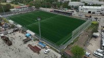 Yakup Altun Stadi'nda Sentetik Çim Seriliyor
