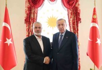 Cumhurbaskani Erdogan'in Hamas Siyasi Büro Baskani Haniye Ile Görüsmesi Sona Erdi Haberi