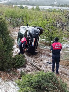 Isparta'da Minibüs Takla Atti Açiklamasi 1 Ölü, 8 Yarali