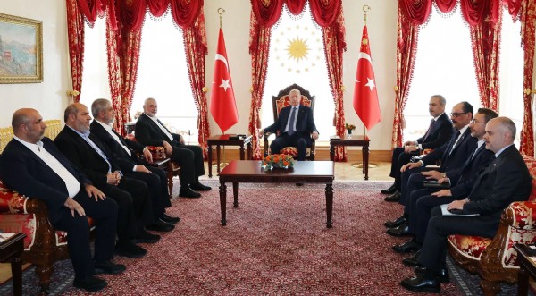 Cumhurbaşkanı Erdoğan, İsmail Haniye ile görüştü