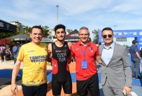 Dünya Paratriatlon Kupasi'nda Milli Paratriatlet Ugurcan Özer Birinci Oldu