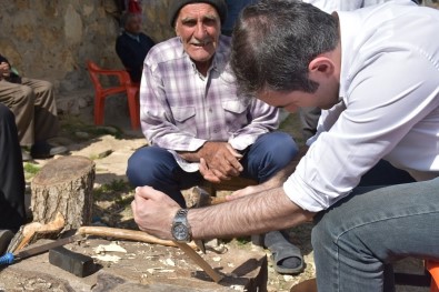 Kaymakam Mete, Sason Bitlis Sinirindaki Köylerde Vatandaslarla Bir Araya Geldi