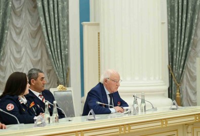 Aliyev Ve Putin, Baykal-Amur Karayolu'nun 50. Yilini Kutladi