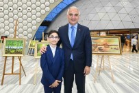 Bakan Ersoy, Sehit Polis Memuru Hüseyin Gül'ün Oglu Talha'nin Sergisini Ziyaret Etti Haberi