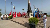 Iskenderun'da  Atatürk Anitina Çelenk Birakildi Haberi