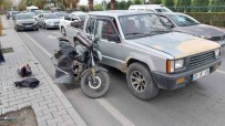 Samsun'da Motosiklet Kamyonetin Kapisina Çarpti Açiklamasi 1 Yarali Haberi