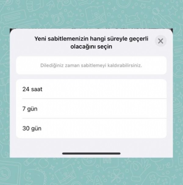 WhatsApp'ta yeni özellik: Mesaja basılı tutunca...