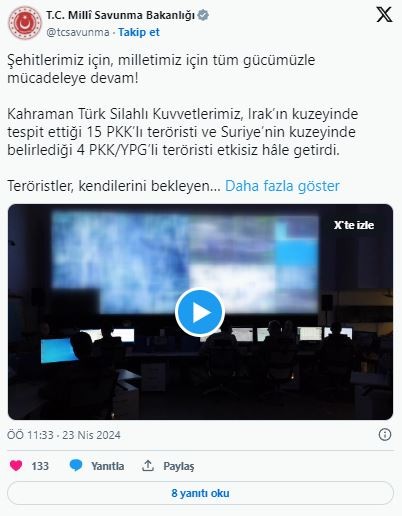 Terör örgütü PKK'ya Irak ve Suriye'de büyük darbe! MSB duyurdu: Etkisiz hale getirildiler!