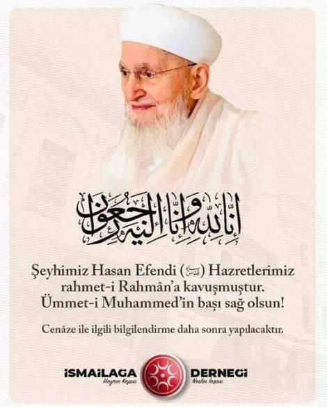 Hasan Kılıç Hoca Efendi'ye veda