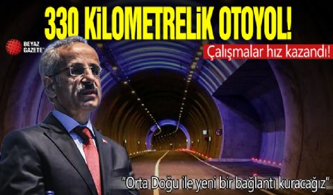 331 kilometrelik otoyol yatırımı! Modern çağın İpek Yolu için çalışmalar hız kazandı! Bakan Uraloğlu: Orta Doğu ile yeni bir bağlantı kuracağız