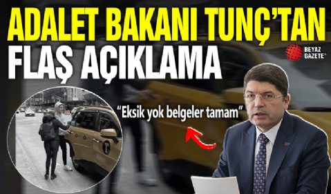 ABD Eylem Tok ve Timur Cihantimur'u iade edecek mi? Adalet Bakanı Tunç'tan flaş açıklama