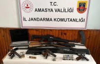 Amasya'da Jandarmadan Ruhsatsiz Silah Operasyonu Haberi