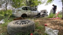 Diyarbakir'da Kontrolden Çikan Otomobil Takla Atti Açiklamasi 3 Yarali Haberi
