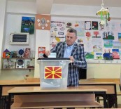 Kuzey Makedonya Halki Cumhurbaskanligi Seçimi Için Sandik Basinda Haberi
