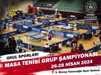 Masa Tenisi Grup Maçlari Denizli'de Basliyor
