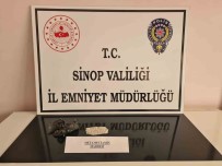 Sinop'ta Süpheli Sahsin Üst Aramasinda Metamfetamin Yakalandi