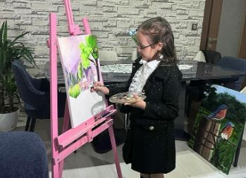 Başkan Erdoğan'a annesi Tenzile Erdoğan ile resmini hediye eden Buğlem Yılmaz konuştu: Çok mutlu oldu