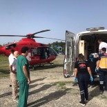 Kalp Hastaligi Olan Bebek, Ambulans Helikopterle Ankara'ya Sevk Edildi Haberi