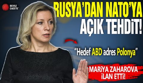 Rusya’dan NATO’ya açık tehdit! Mariya Zaharova ilan etti: Hedef ABD adres Polonya