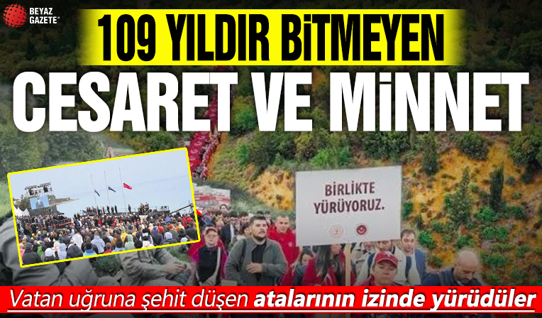 109 yıldır bitmeyen cesaret ve minnet: Vatan uğruna şehit düşen atalarının izinde yürüdüler