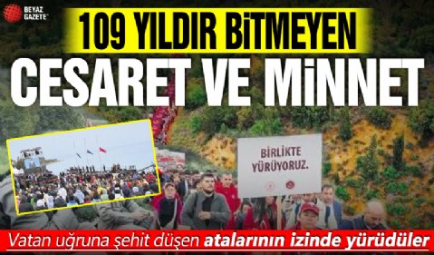 109 yıldır bitmeyen cesaret ve minnet: Vatan uğruna şehit düşen atalarının izinde yürüdüler