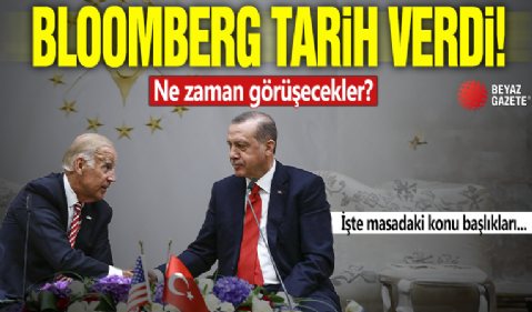 ABD basını tarih verdi! Biden, Başkan Erdoğan ile görüşecek