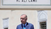 Cumhurbaşkanı Erdoğan cuma namazını Hz. Ali Camisi'nde kıldı Haberi