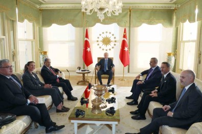 Cumhurbaskani Erdogan, Yeni Zelanda Basbakan Yardimcisi Peters'i Kabul Etti