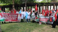 Hekimlerden Filistin Için 'Sessiz Yürüyüs'