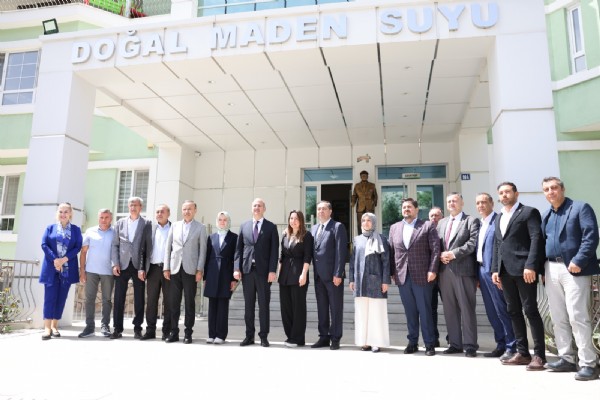 Ankara Milletvekillerinden Ankara’nın global markası Beypazarı Doğal Maden Suyuna ziyaret
