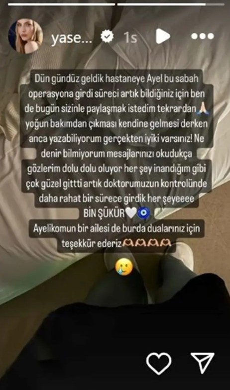 Bebeği taburcu oldu