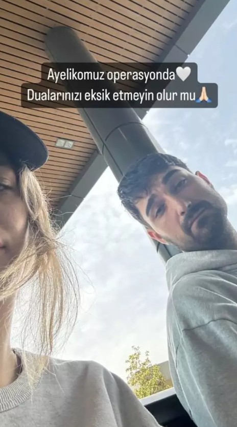 Bebeği taburcu oldu
