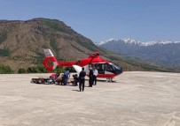 Kalp Krizi Geçiren Hastanin Imdadina Ambulans Helikopter Yetisti