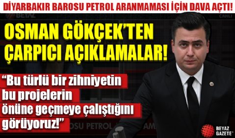 AK Parti Ankara Milletvekili Osman Gökçek'ten çarpıcı açıklamalar!