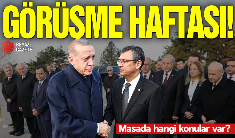 Cumhurbaşkanı Erdoğan ve Özgür Özel görüşmesi: Masada hangi konular var?