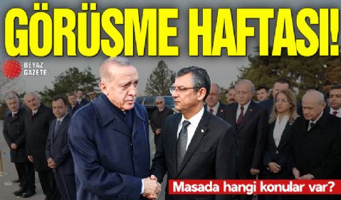 Cumhurbaşkanı Erdoğan ve Özgür Özel görüşmesi: Masada hangi konular var?