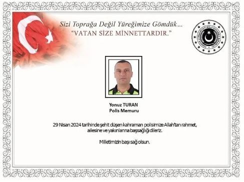 Isparta'dan acı haber: Trafik polisi şehit oldu