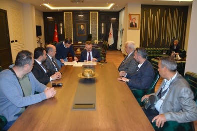 Edremit'te Jeotermal Kaynakli OSB Altyapi Yapim Isinde Imzalar Atildi