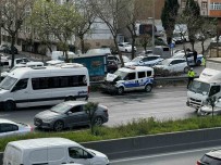 Polis Araci Ile Servis Minibüsü Çarpisti Açiklamasi 4 Yarali