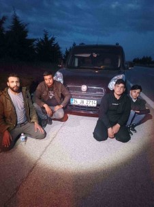 Edirne'de 3 Düzensiz Göçmen Yakalandi