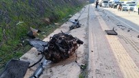 Kontrolden Çikan Araç Karsi Seritteki Otomobille Çarpisti Açiklamasi 4 Yarali Haberi